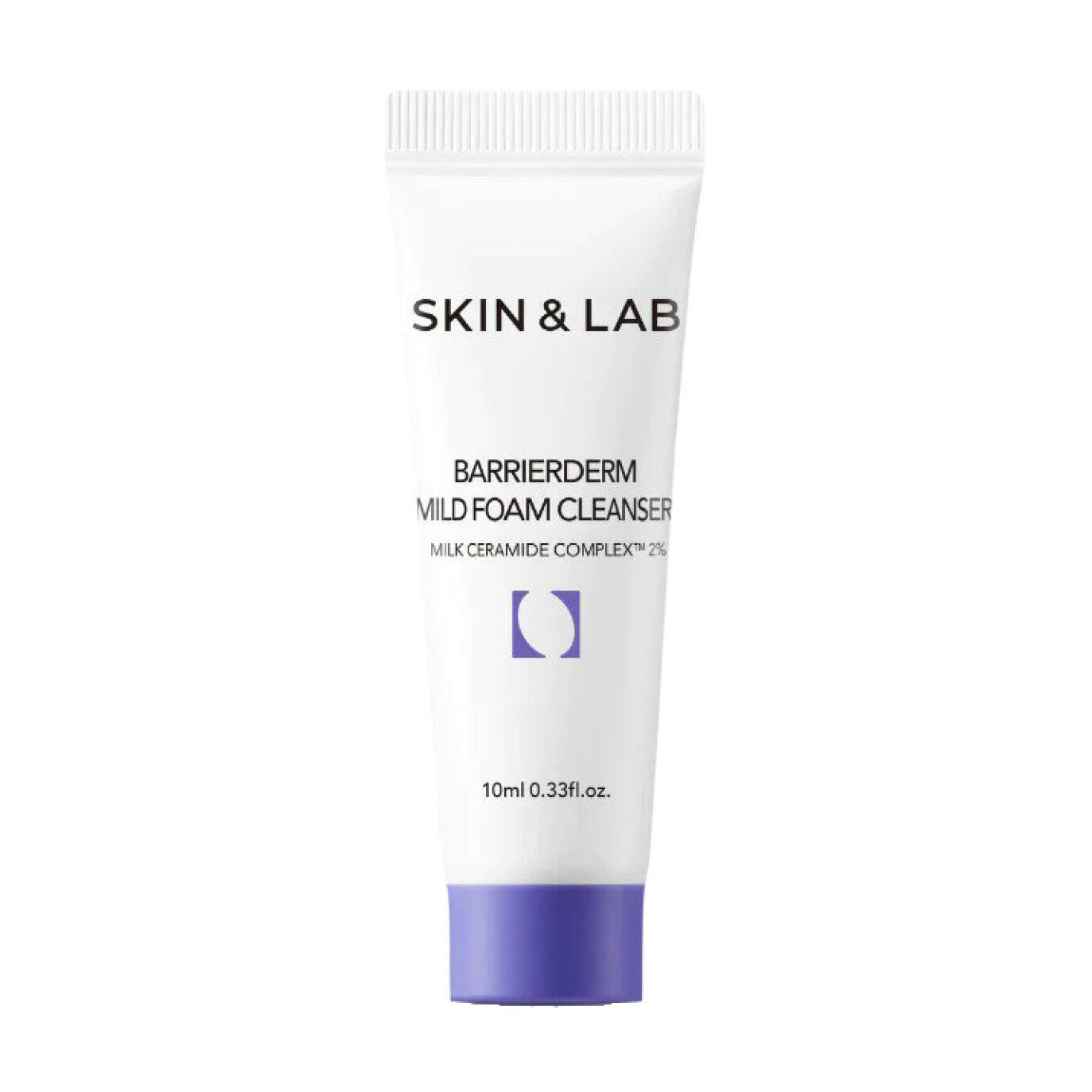 М'яка бар'єрна пінка для вмивання Skin &amp; Lab Barrierderm Mild Foam Cleanser з церамідами, 10 мл